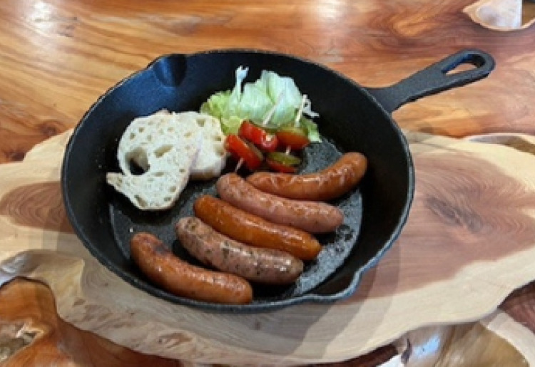 5種の粗挽きウインナー